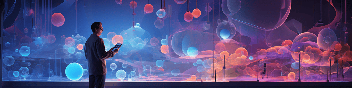 image of a doctor in a lab doing drug, clinical research