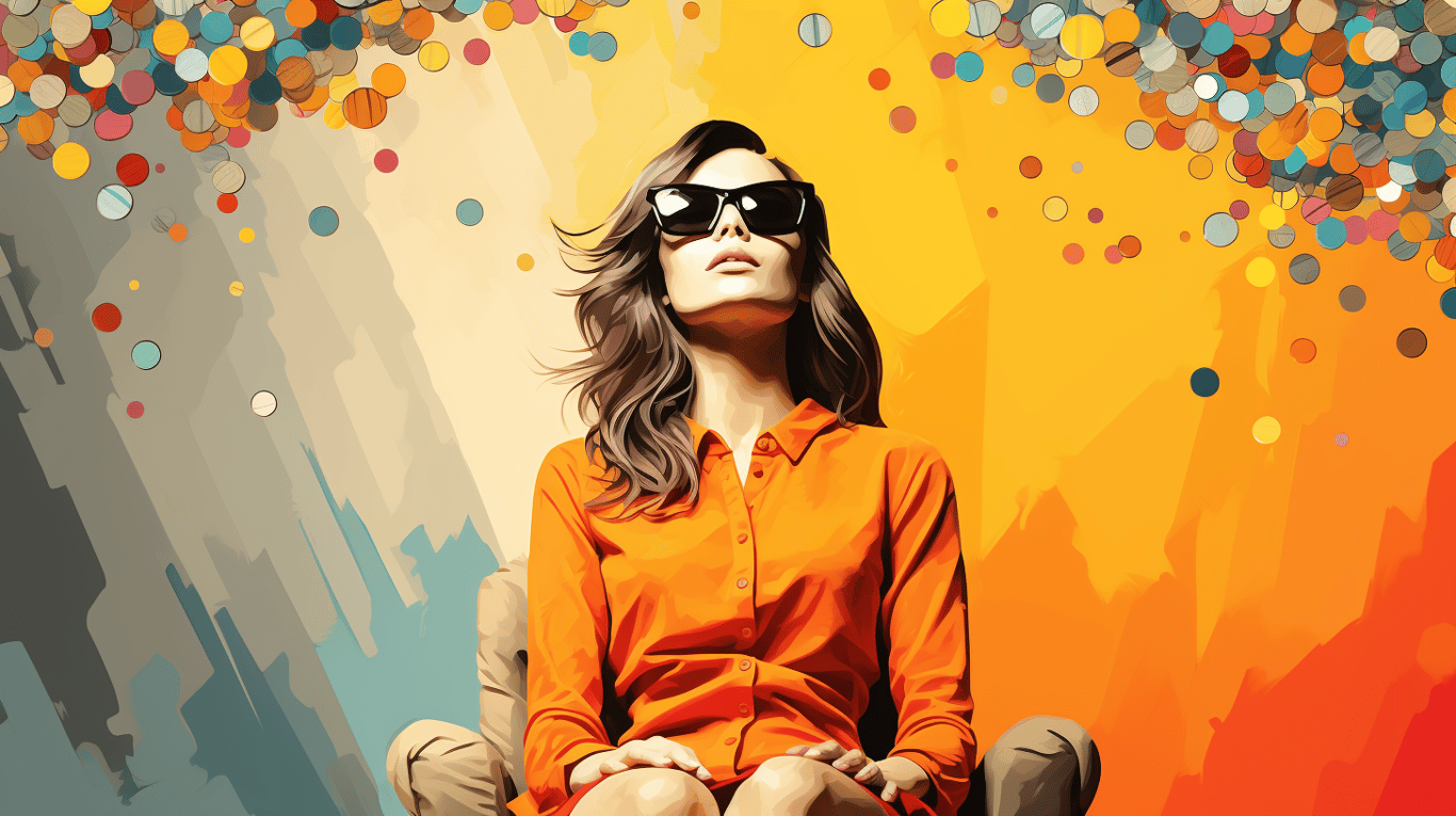 abstract image of a patient experiencing side effect