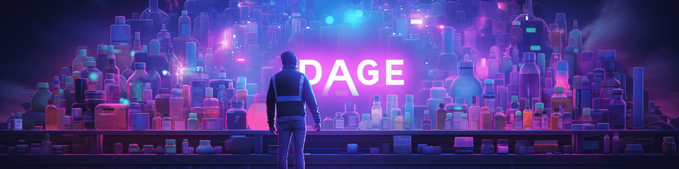 image of different drug pills on a surface