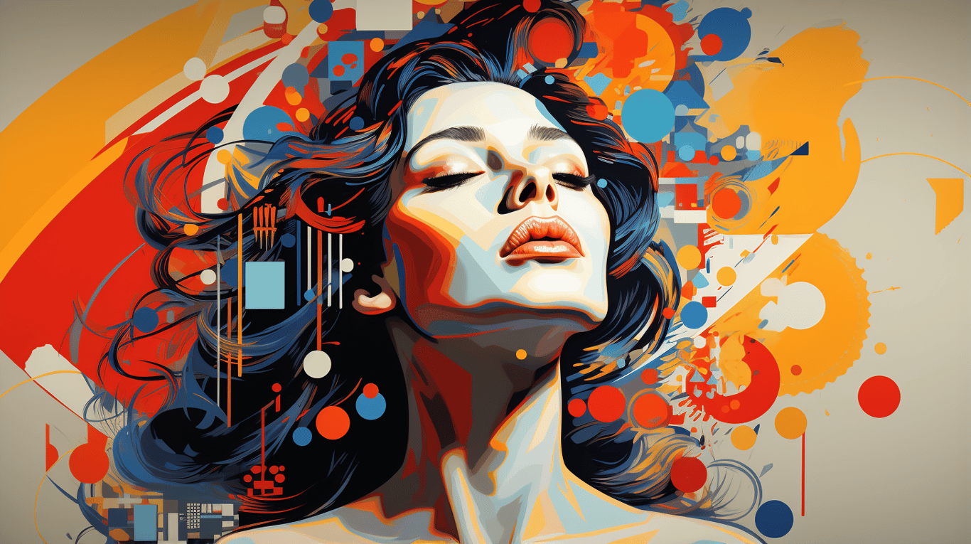 abstract image of a patient experiencing side effect