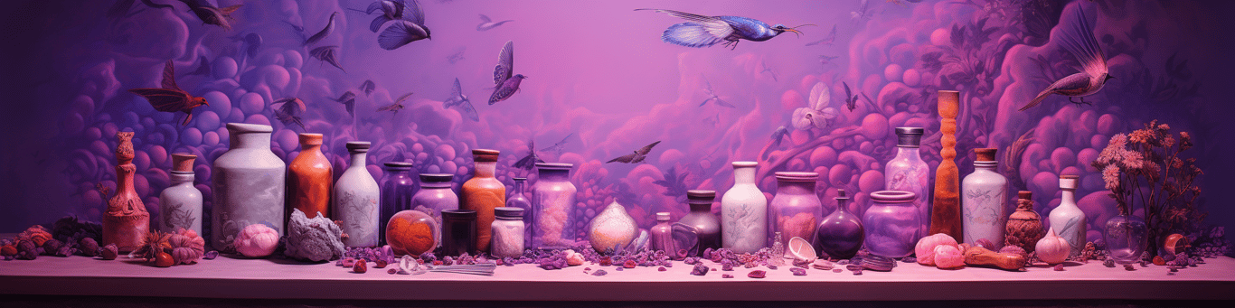 image of different drug pills on a surface