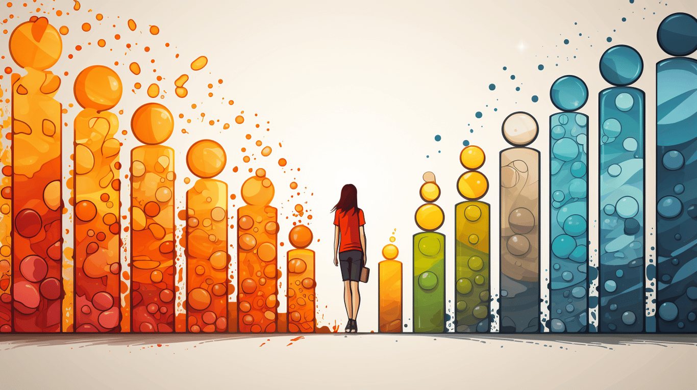 abstract image of a patient experiencing side effect