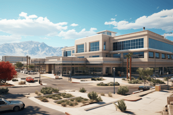 Image of Mike O'Callaghan Military Medical Center in Nellis Air Force Base, United States.