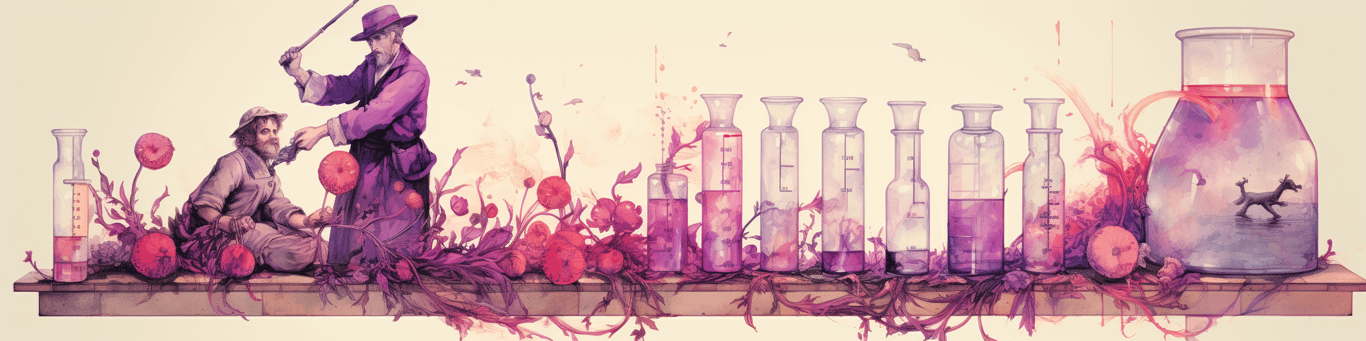 image of a doctor in a lab doing drug, clinical research