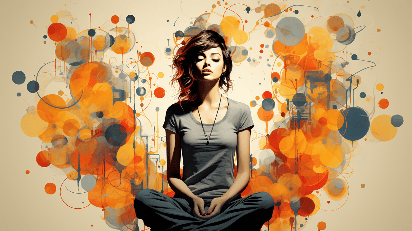 abstract image of a patient experiencing side effect