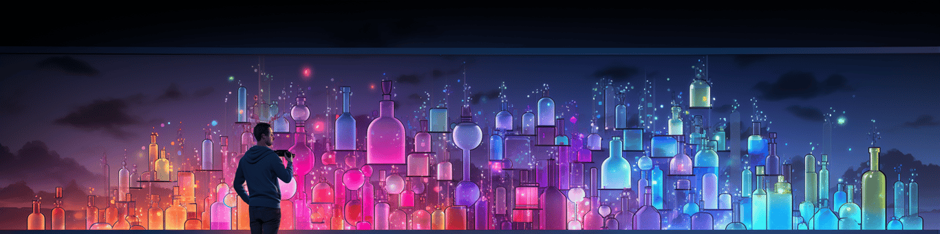 image of a doctor in a lab doing drug, clinical research