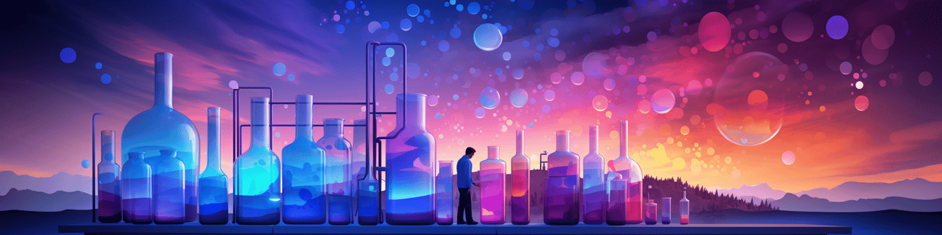 image of a doctor in a lab doing drug, clinical research