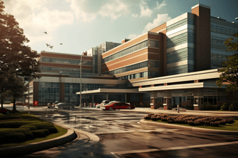 Image of University of Michigan Hospital in Ann Arbor, United States.