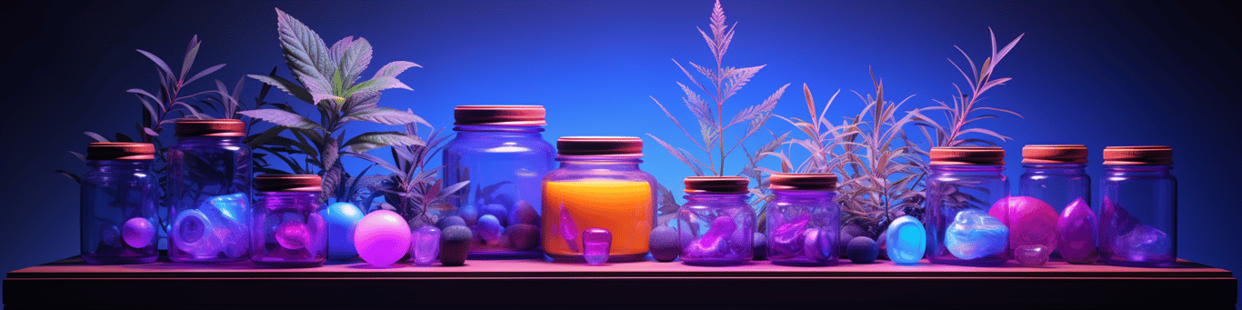 image of different drug pills on a surface