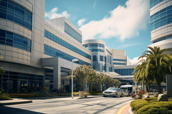 Image of UC Davis Medical Center in Sacramento, United States.