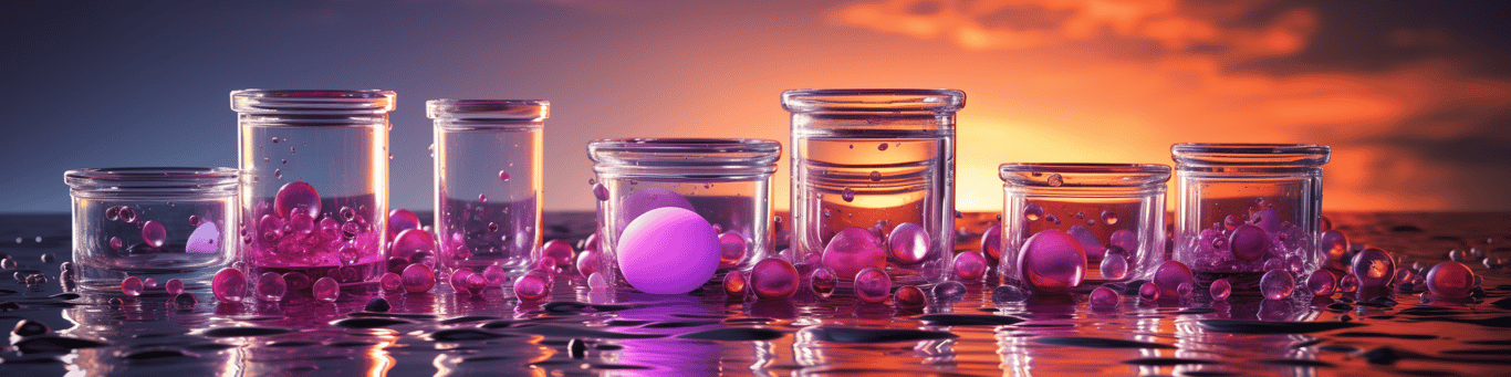 image of drug pills surrounding a glass of water symbolizing drug consumption