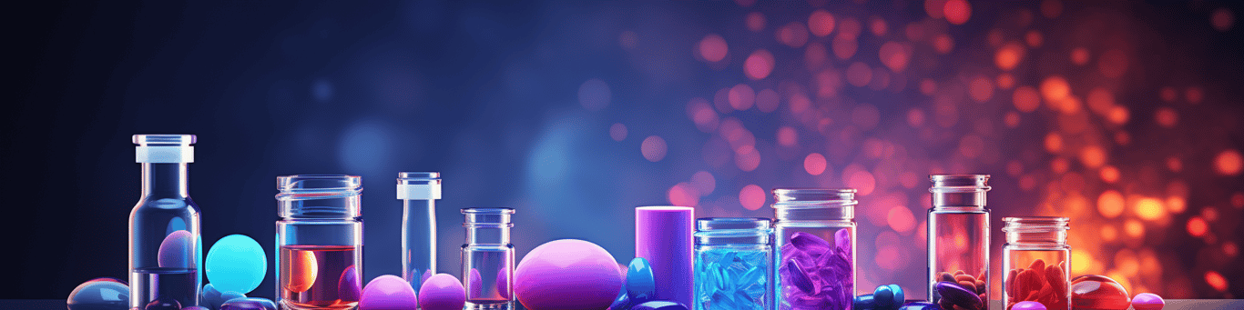 image of different drug pills on a surface