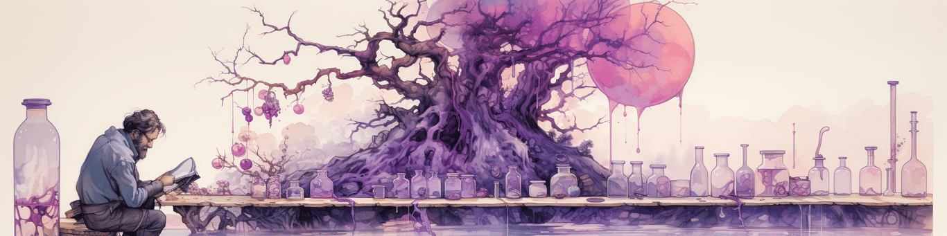 image of a doctor in a lab doing drug, clinical research