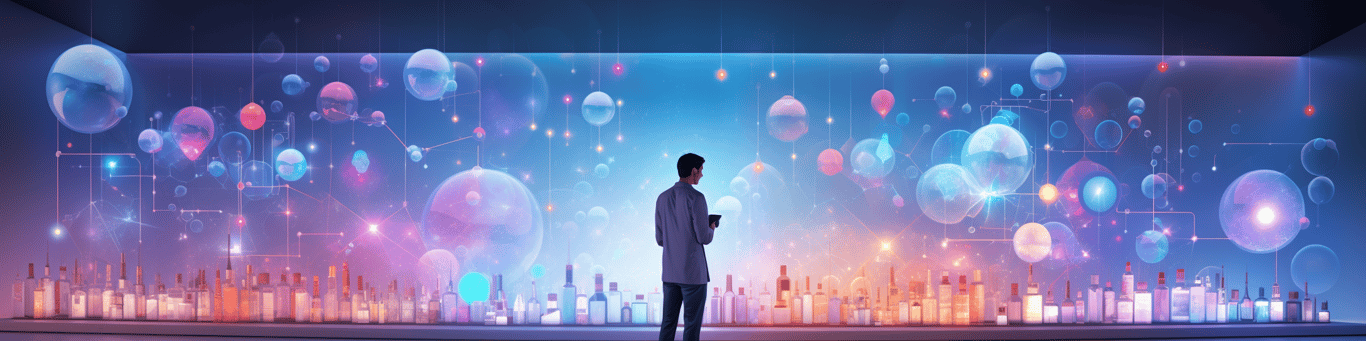 image of a doctor in a lab doing drug, clinical research