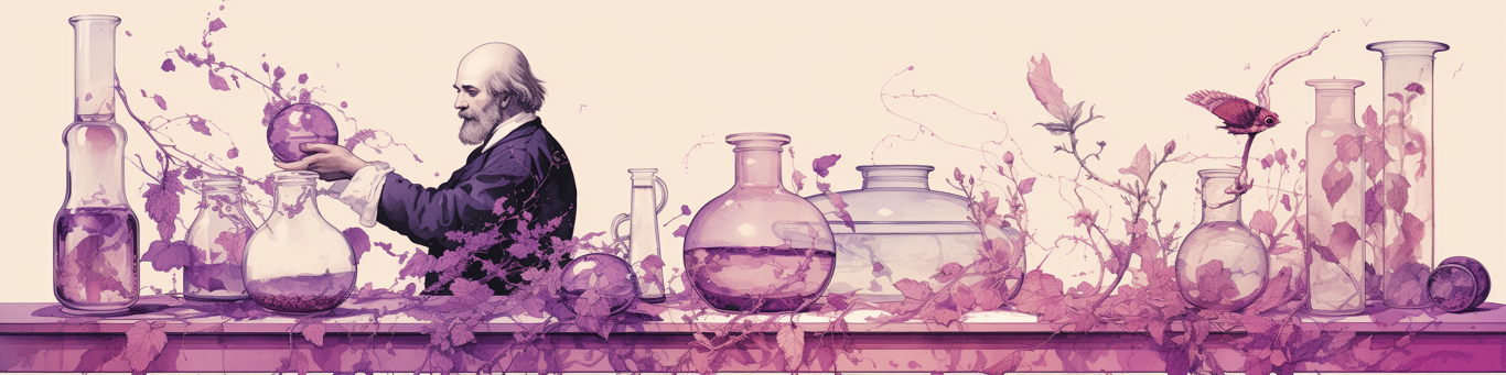 image of a doctor in a lab doing drug, clinical research