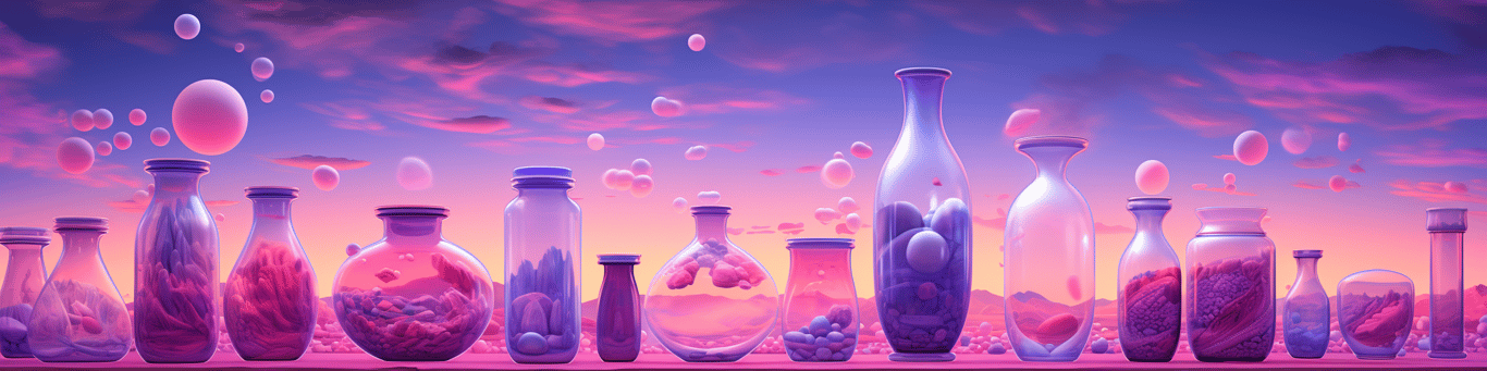 image of different drug pills on a surface