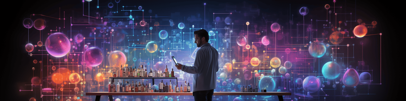 image of a doctor in a lab doing drug, clinical research