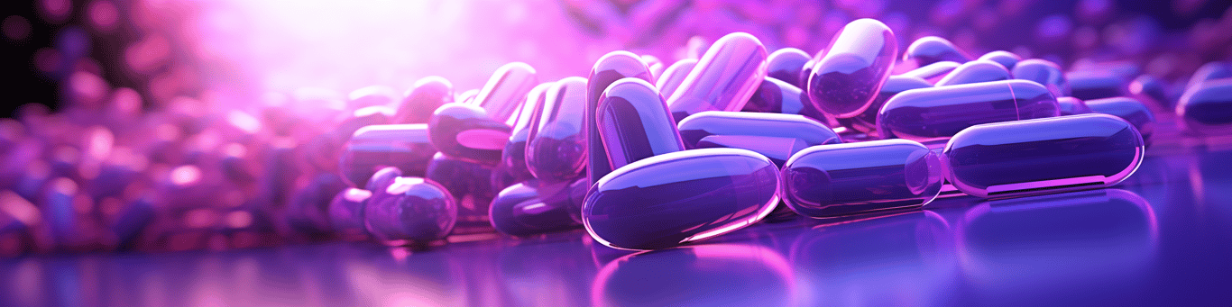 image of different drug pills on a surface