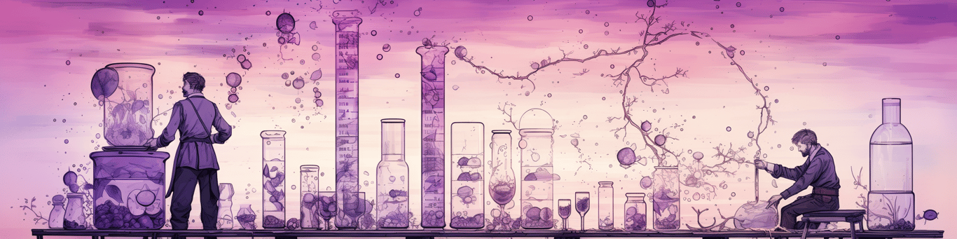 image of a doctor in a lab doing drug, clinical research