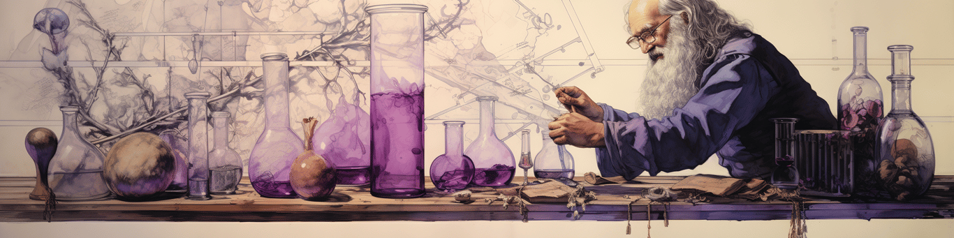 image of a doctor in a lab doing drug, clinical research