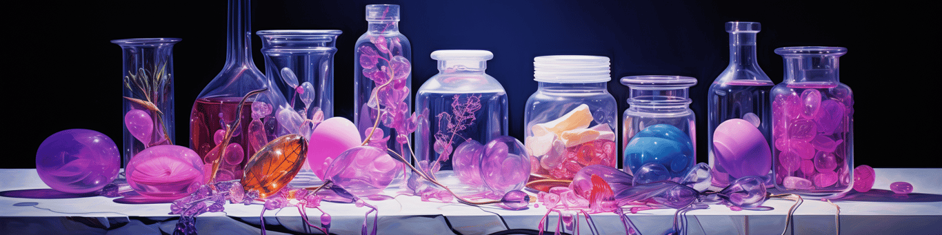 image of different drug pills on a surface