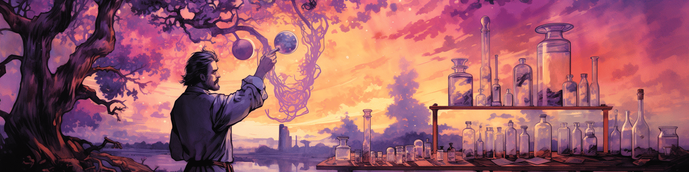 image of a doctor in a lab doing drug, clinical research