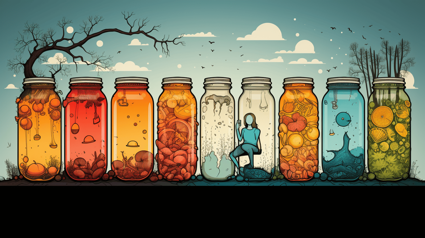 abstract image of a patient experiencing side effect