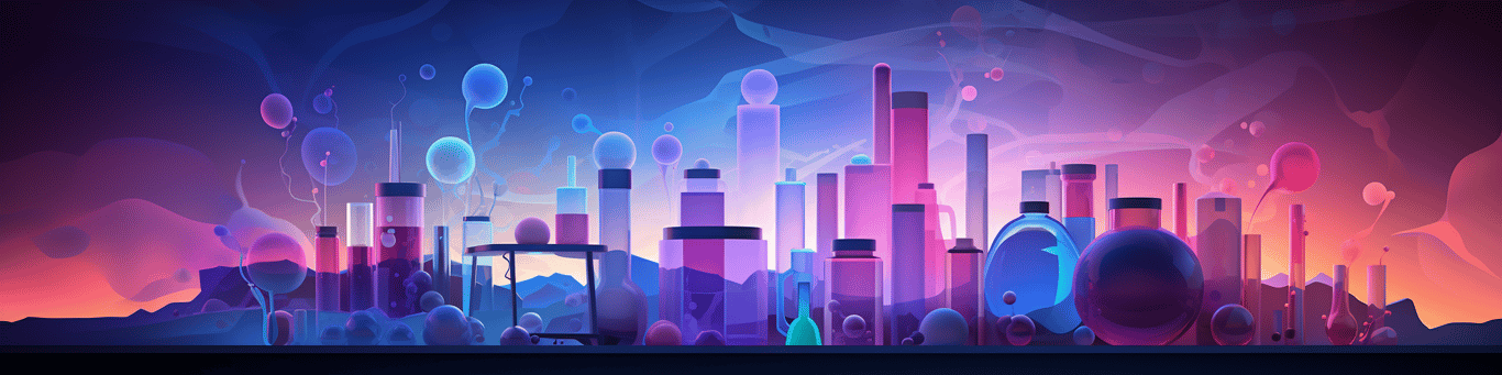 image of a doctor in a lab doing drug, clinical research