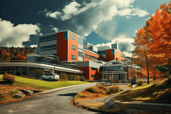 Image of University of Vermont Medical Center in Burlington, United States.