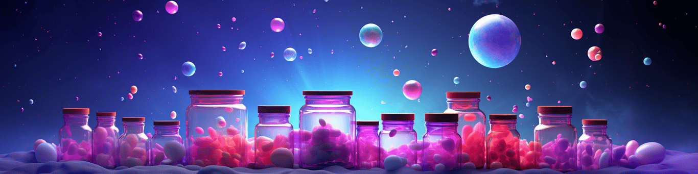 image of different drug pills on a surface