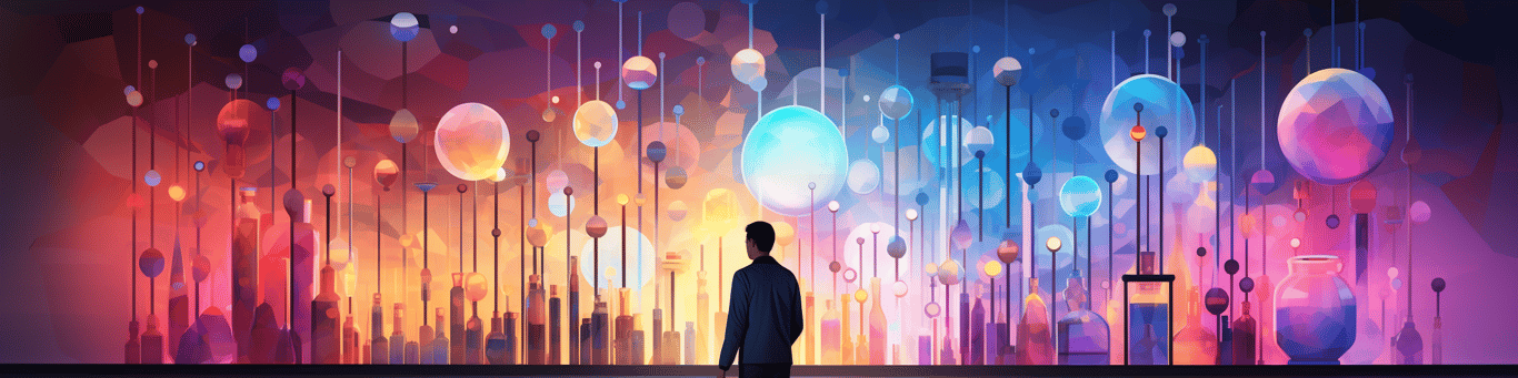 image of a doctor in a lab doing drug, clinical research