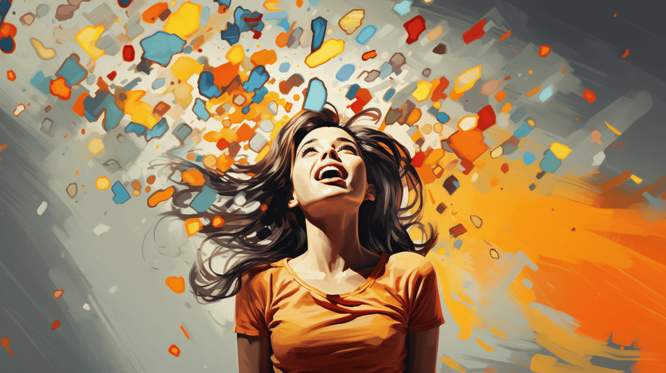 abstract image of a patient experiencing side effect