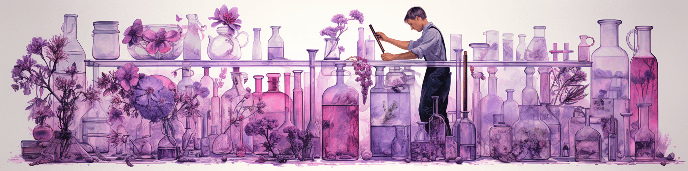 image of a doctor in a lab doing drug, clinical research