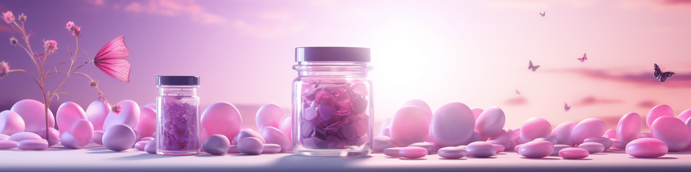 image of different drug pills on a surface