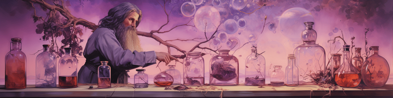 image of a doctor in a lab doing drug, clinical research