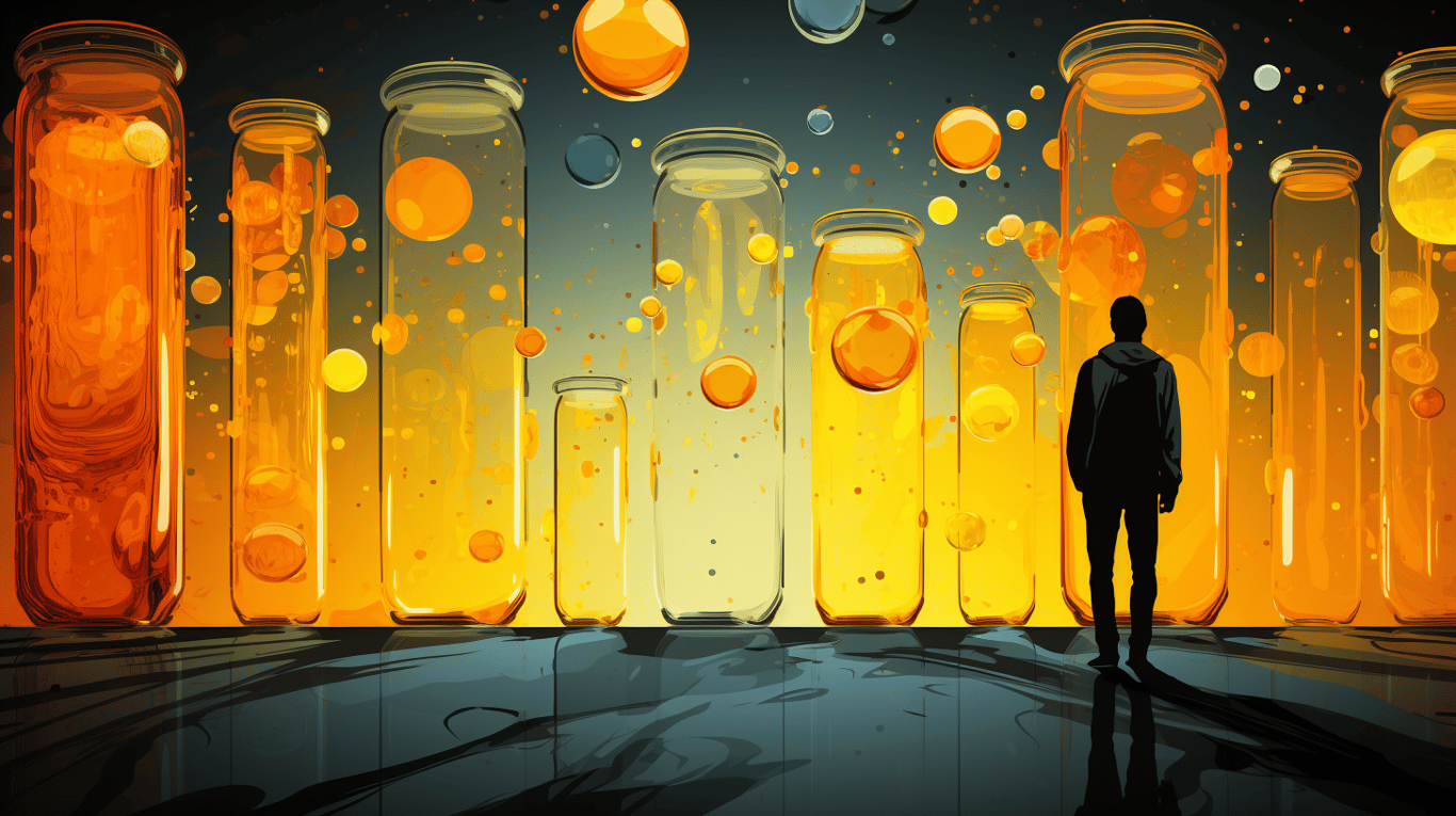 abstract image of a patient experiencing side effect