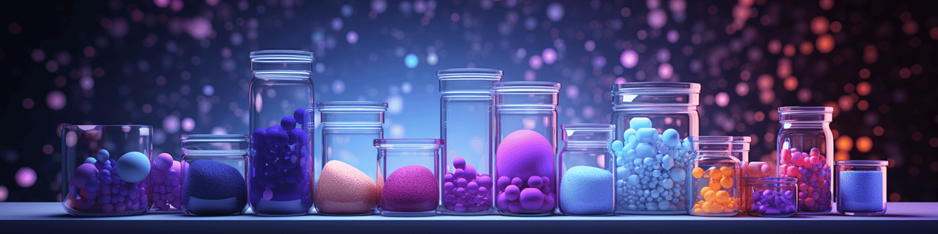 image of different drug pills on a surface