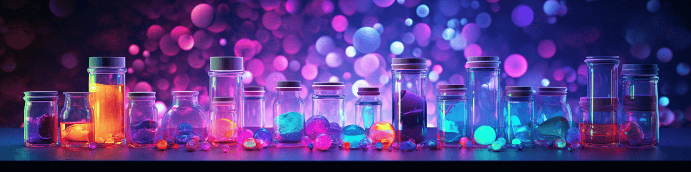 image of different drug pills on a surface