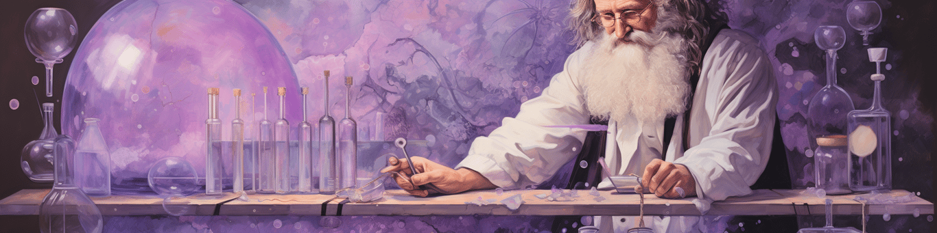 image of a doctor in a lab doing drug, clinical research