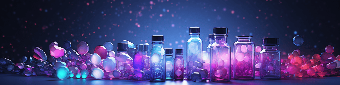 image of different drug pills on a surface