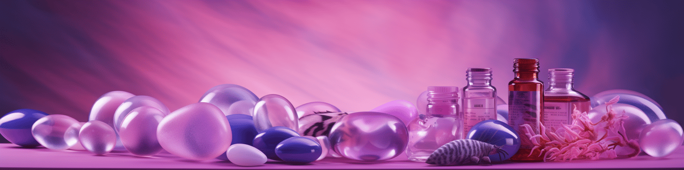 image of different drug pills on a surface