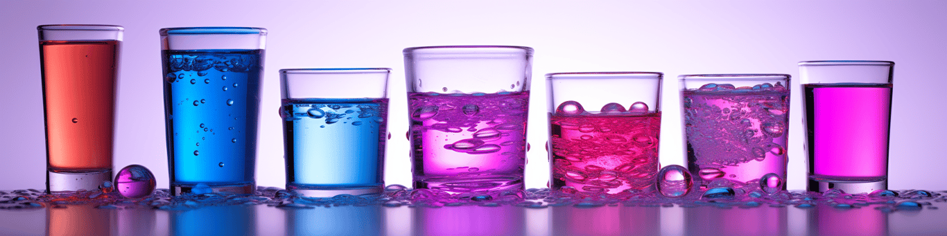 image of drug pills surrounding a glass of water symbolizing drug consumption