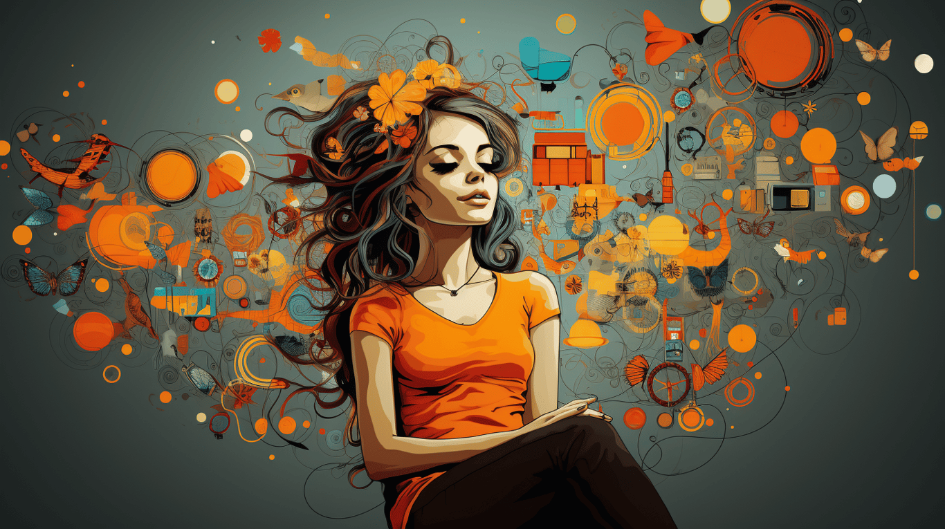 abstract image of a patient experiencing side effect