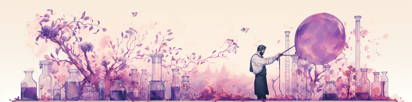 image of a doctor in a lab doing drug, clinical research