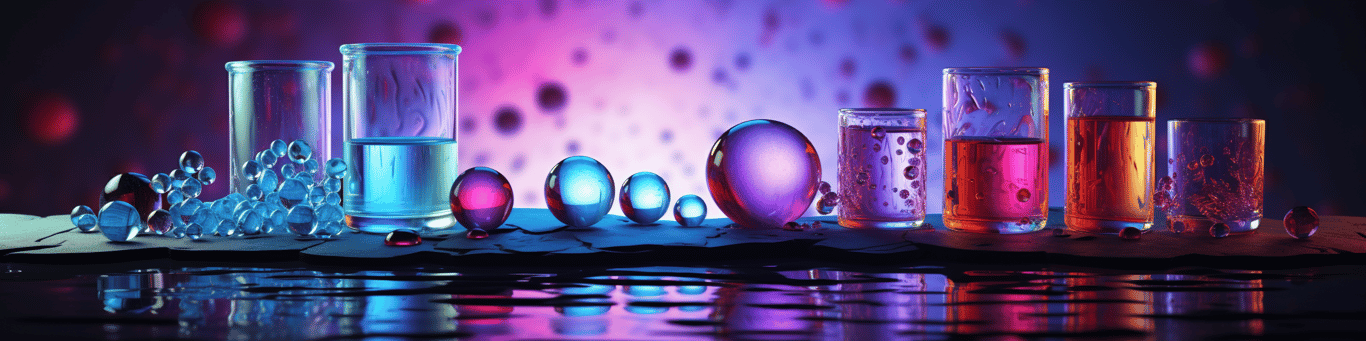 image of drug pills surrounding a glass of water symbolizing drug consumption