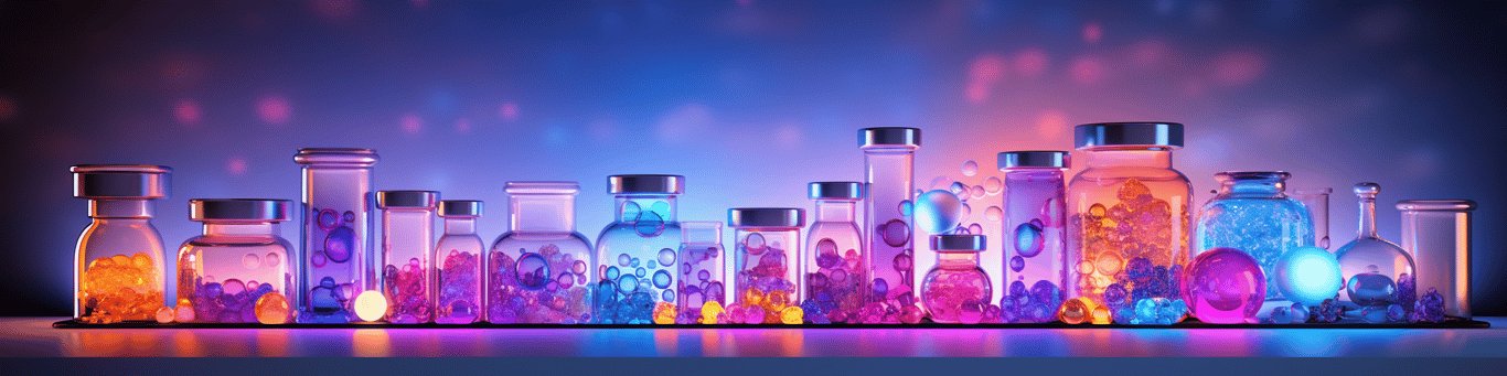 image of different drug pills on a surface