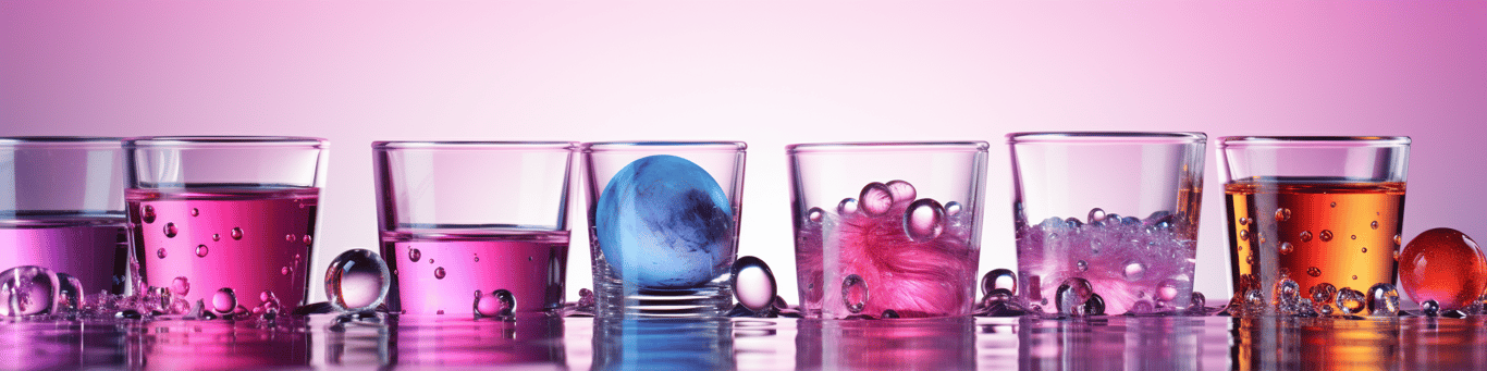 image of drug pills surrounding a glass of water symbolizing drug consumption