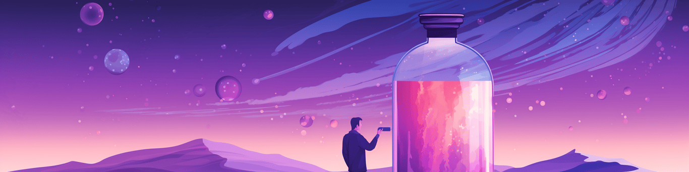 image of a doctor in a lab doing drug, clinical research