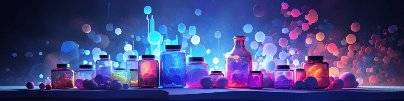 image of different drug pills on a surface