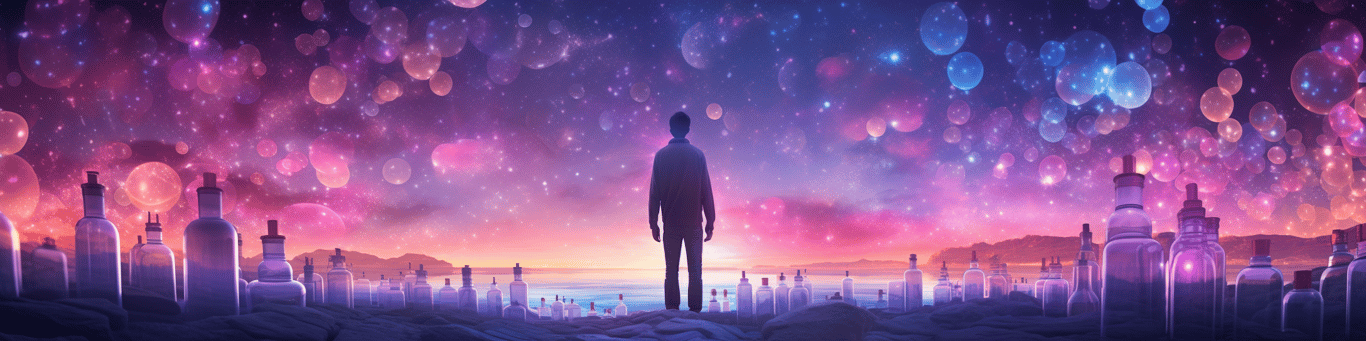 image of a doctor in a lab doing drug, clinical research